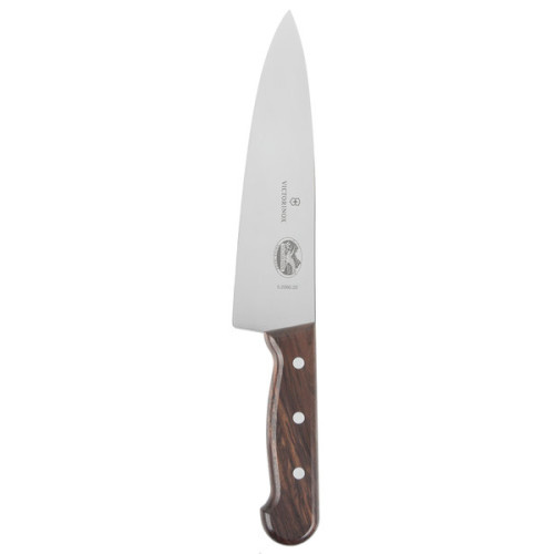 Victorinox – Swiss Army 5.2060.20-X4 8 inch Chefs Knife with Rosewood Handle, Clamshell, 1 each