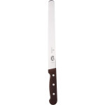 Victorinox – Swiss Army 5.4200.25-X1 Slicing and Carving Knife with Rosewood Handle, 10 inch blade, Straight Edge, Clamshell, 1 each