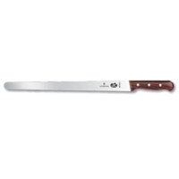 Victorinox – Swiss Army 5.4200.36 14 inch Slicing and Carving Knife with Rosewood Handle, Straight Edge, Clamshell, 1 each