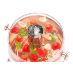 Winco 908 Virtuoso™ (3)Gallon(s) Juice Dispenser with Ice Core