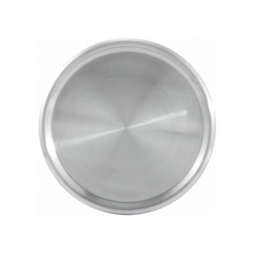 Winco ALDP-48C Aluminum Cover, Fits on 48oz Dough Pan, 8-3/5(d) x 2/5(h) inch,  6 each