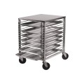 Winco ALRK-15 End-Load Sheet Pan Rack, (15)Tier(s), Aluminum, Stainless Steel Top