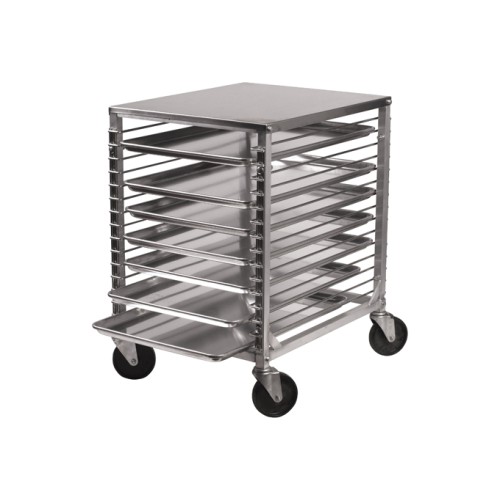 Winco ALRK-15 End-Load Sheet Pan Rack, (15)Tier(s), Aluminum, Stainless Steel Top