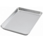Winco ALXP-1013 ¼ Size Aluminum Sheet Pan, Closed Bead, 20 Guage, 9-1/2(w) x 13(d) inch, 3 each