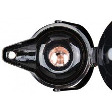 Winco AP-525 Glass Lined Airpot, 2.5 Liter Capacity, Push Button Top, Stainless Steel Body, 9(w) x 9(d) x 18(h) inch