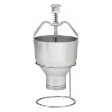 Winco APCD-6 Pancake Batter Dispensers, 88oz Capacity, Aluminum, Silver