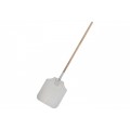 Winco APP-52 52 inch length Aluminum Pizza Peel, 12(w) x 14(d) inch Blade