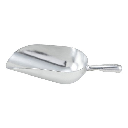 Winco AS-38 Scoops, 38oz, Aluminum, 12(w) x 4.63(d) x 3(h) inch
