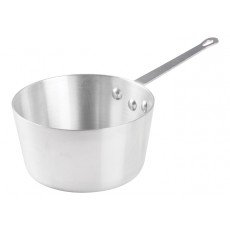 Winco ASP-1 1-1/2qt Tapered Aluminum Sauce Pan, NSF Listed