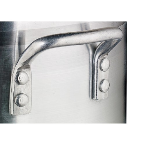 Winco ASSP-40 Elemental Sauce Pot, 40qt, Aluminum, 4mm thick, 18.25(w) x 18.25(d) x 10(h) inch, NSF Listed