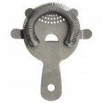 Winco BABS-6CS After 5, Hawthorn Bar Strainer, Crafted Steel, 5(w) x 6(d) x 1(h) inch