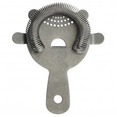 Winco BABS-6CS After 5, Hawthorn Bar Strainer, Crafted Steel, 5(w) x 6(d) x 1(h) inch