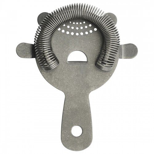 Winco BABS-6CS After 5, Hawthorn Bar Strainer, Crafted Steel, 5(w) x 6(d) x 1(h) inch