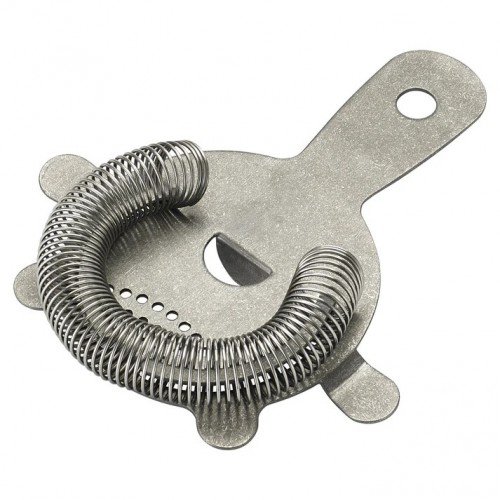 Winco BABS-6CS After 5, Hawthorn Bar Strainer, Crafted Steel, 5(w) x 6(d) x 1(h) inch