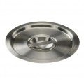 Winco BAMC-4.25 Cover, Round, Stainless Steel, Fits 4.25qt Bain Marie Pot