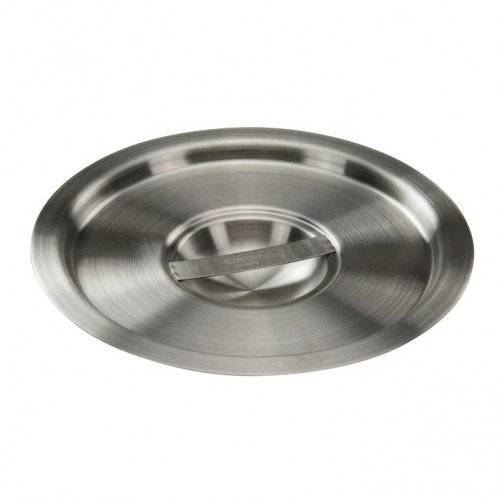 Winco BAMC-4.25 Cover, Round, Stainless Steel, Fits 4.25qt Bain Marie Pot