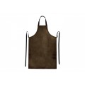 Winco BAW-2740BN Dishwashing Apron, Vinyl, Heavyweight, Brown, 40(l) x 25-1/2(w) inch