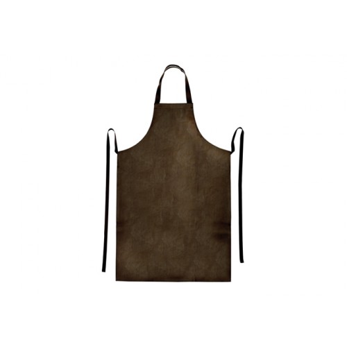 Winco BAW-2740BN Dishwashing Apron, Vinyl, Heavyweight, Brown, 40(l) x 25-1/2(w) inch