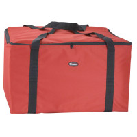 Winco BGDV-22 Delivery Bag, Red, 22(w) x 22(d) x 12(h) inch