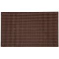 Winco BM-1812B Bar Service Mat, Rectangular, Brown, 18(w) x 12(d) x 1(h) inch, NSF Listed