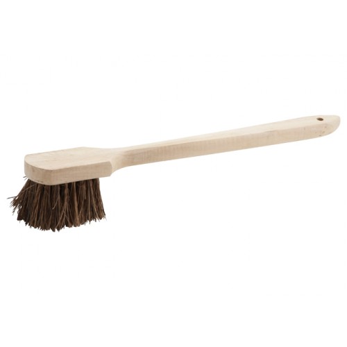 Winco BRP-20 Pot Brush with Wooden Handle, 20 inch Length, 2 each