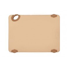 Winco CBK-1824BN STATIK BOARD™ Rectangular Cutting Board, Hook, Brown, 18(d) x 24(l) x ½ inch, NSF Listed