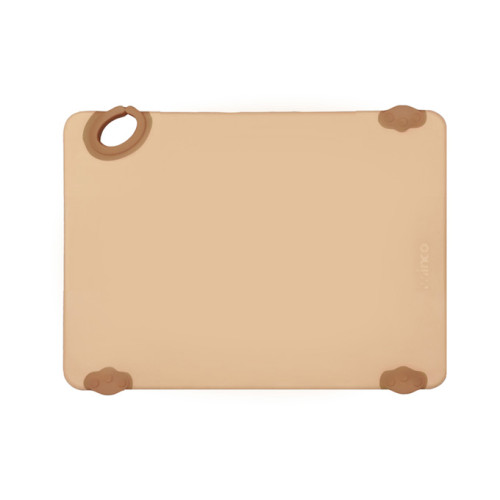 Winco CBK-1824BN STATIK BOARD™ Rectangular Cutting Board, Hook, Brown, 18(d) x 24(l) x ½ inch, NSF Listed