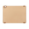 Winco CBK-1520BN STATIK BOARD™ Rectangular Cutting Board, Hook, Brown, 15(d) x 20(l) x ½(h) inch, NSF Listed