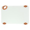 Winco CBN-1218BN STATIK BOARD™ Rectangular Cutting Board, Brown Hook, 12(d) x 18(l) x 1/2(h) inch, NSF Listed
