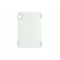 Winco CBN-1218WT STATIK BOARD™ Rectangular Cutting Board, White Hook, 12(d) x 18(l) x 1/2(h) inch, NSF Listed