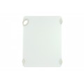 Winco CBN-1520WT STATIK BOARD™ Rectangular Cutting Board, White Hook, 15(d) x 20(l) x 1/2(h) inch, NSF Listed