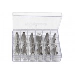 Winco CDT-24 Stainless Steel Cake Decorating Set, 24(Tip(s)