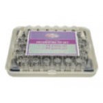 Winco CDT-26 Stainless Steel Cake Decorating Set, 26(Tip(s)