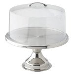 Winco CKS-13 Cake/Pastry Stand, Stainless Steel, 13(d) x 6-1/2(h) inch