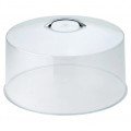 Winco CKS-13C Cake Stand Cover, Clear Acrylic, 12(d) x 5.63(h) inch, NSF Listed