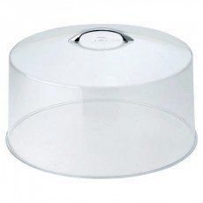 Winco CKS-13C Cake Stand Cover, Clear Acrylic, 12(d) x 5.63(h) inch, NSF Listed