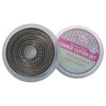 Winco CST-2 Stainless Steel Round Plain Cookie Cutter Set, (11)Piece(s), 1 to 3-1/2 (Dia) x 1(h) inch