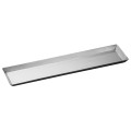Winco DDSI-101S Stainless Steel Long Serving Tray, 14-1/8(l) x 3-1/2(w) inch