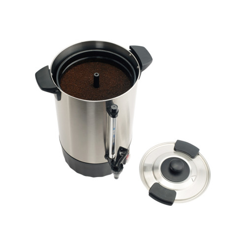 Winco ECU-100A (100)Cup(s) Electric Stainless Steel Coffee Urn, 120v/60/1, 1500w, 12.5amp, ETL Listed, 1 each