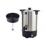 Winco ECU-100A (100)Cup(s) Electric Stainless Steel Coffee Urn, 120v/60/1, 1500w, 12.5amp, ETL Listed, 1 each