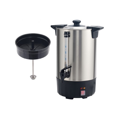 Winco ECU-100A (100)Cup(s) Electric Stainless Steel Coffee Urn, 120v/60/1, 1500w, 12.5amp, ETL Listed, 1 each