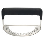 Winco EF-07 Empanada Fork Pastry Press, Stainless Steel, Black Handle, 7.48(w) x 4.44(d) x 4.37(h) inch