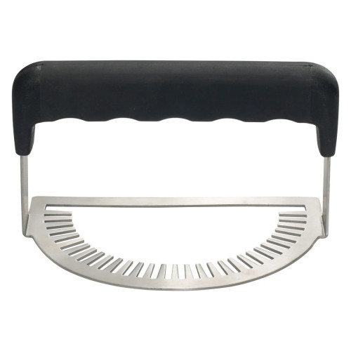 Winco EF-07 Empanada Fork Pastry Press, Stainless Steel, Black Handle, 7.48(w) x 4.44(d) x 4.37(h) inch