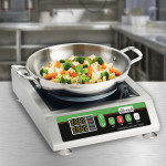 Winco EICS-18 Spectrum™ Commercial Electric Induction Cooker, 120v/60/1, 1800w, 15amp, NSF Listed