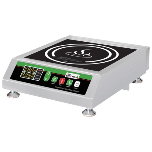 Winco EICS-34 Spectrum™ Commercial Electric Induction Cookers, Countertop, 240v/60/1, 3400w, 14amps, ETL Listed