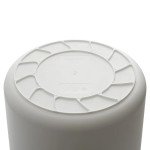 Winco FCW-10 Containers, (10)Gallon(s), White Polyethylene Plastic, NSF Listed