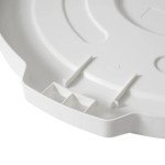 Winco FCW-20L Lids for (20)Gallon(s) Containers, White Polyethylene, NSF Listed