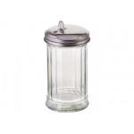 Winco G-102 Sugar Pourer Shaker, 12oz, Flap Top, 3(w) x 3(d) x 5.5(h) inch, 12 each