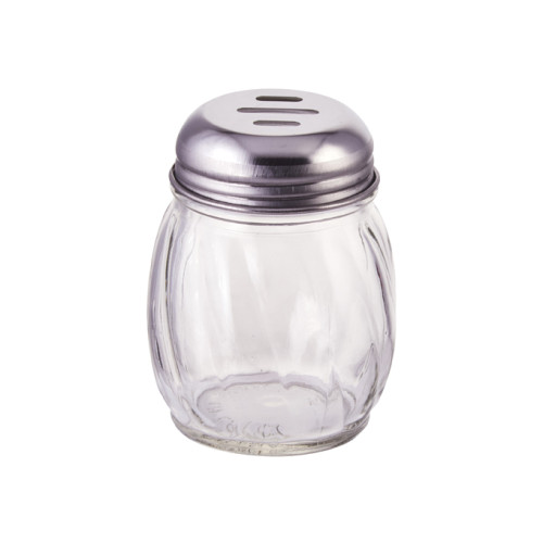 Winco G-108 Cheese Shaker, 6oz, Slotted Top, 12 each
