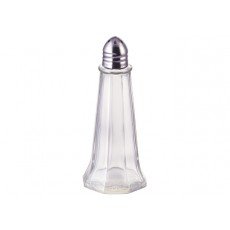 Winco G-109 Salt/Pepper Tower Shaker, 1oz, Chrome Top, 12 each